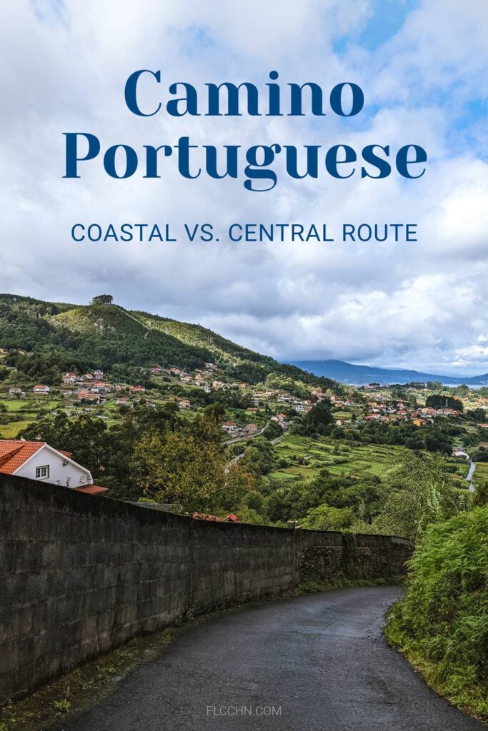 Camino Portuguese Coastal vs Central Route